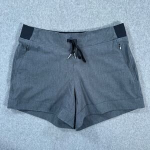 Calia By Carrie Underwood Anywhere Cuff Shorts Women's Small Gray Drawstring